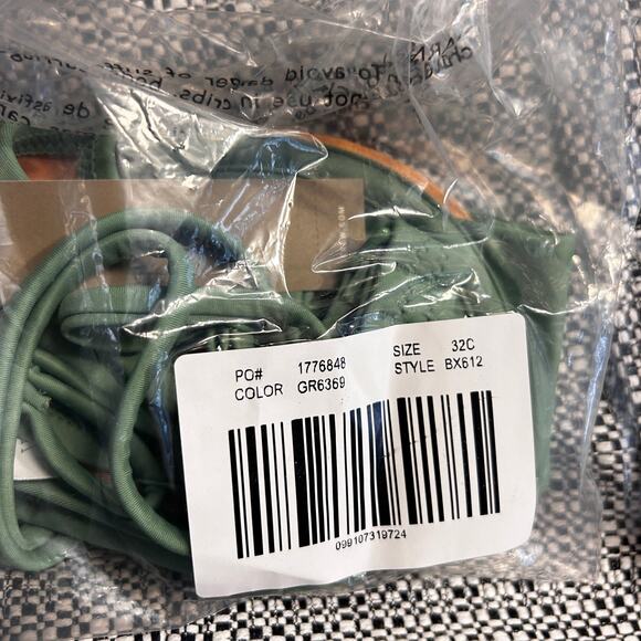 J. Crew Balconette Underwire Bikini Top 32C M Rustic Willow Green BX612 J.Crew - Picture 4 of 4